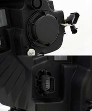 Load image into Gallery viewer, AlphaRex 15-17 Ford F-150 LUXX LED Projector Headlights Plank Style Black w/Activ Light/DRL Headlights AlphaRex
