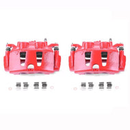 Power Stop 2017 Chrysler Pacifica Front Red Calipers w/Brackets - Pair Brake Calipers - Perf PowerStop   