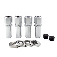 Load image into Gallery viewer, McGard Hex Lug Nut (Drag Racing X-Long Shank) 1/2-20 / 13/16 Hex / 2.475in. Length (4-Pack) - Chrome Lug Nuts McGard
