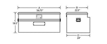 Load image into Gallery viewer, Tradesman Aluminum Flush Mount Truck Tool Box Full/Wide (56in.) - Brite Truck Boxes &amp; Storage Tradesman

