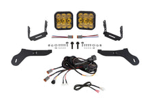 Load image into Gallery viewer, Diode Dynamics 17-20 Ford Raptor SS5 Bumper LED Pod Light Kit - Sport Yellow Combo Light Bars &amp; Cubes Diode Dynamics   
