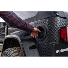 Load image into Gallery viewer, Bushwacker 97-06 Jeep Wrangler Trail Armor Rear Corners - Black Body Armor &amp; Rock Rails Bushwacker
