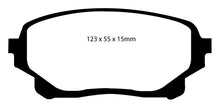 Load image into Gallery viewer, EBC 05-06 Suzuki XL-7 2.7 Greenstuff Front Brake Pads Brake Pads - Performance EBC   
