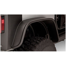Load image into Gallery viewer, Bushwacker 07-18 Jeep Wrangler Flat Style Flares 4pc Fits 2-Door Sport Utility Only - Black Fender Flares Bushwacker
