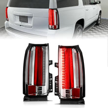 Load image into Gallery viewer, ANZO 2015-2017 Chevrolet Suburban/Tahoe LED Taillights Chrome Tail Lights ANZO
