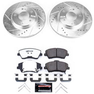 Power Stop 17-19 Hyundai Ioniq Front Z36 Truck & Tow Brake Kit Brake Kits - Performance D&S PowerStop   