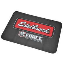 Load image into Gallery viewer, Edelbrock Racing Fender Cover - PVC Foam Mat - 2 Color Printed Edelbrock Racing Logo Hardware Kits - Other Edelbrock
