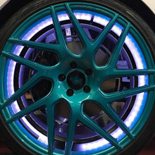 Load image into Gallery viewer, Oracle LED Illuminated Wheel Rings - Double LED - White SEE WARRANTY Light Strip LED ORACLE Lighting

