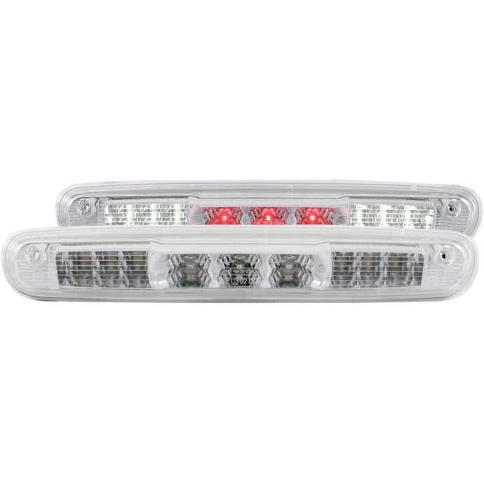 ANZO 2007-2013 Chevrolet Silverado 1500 LED 3rd Brake Light Chrome B - Series Lights Corner ANZO