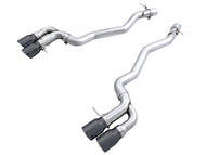 AWE Tuning 18-19 BMW F90 M5 Track Edition Axle-Back Exhaust- Black Diamond Tips Axle Back AWE Tuning   