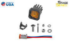 Load image into Gallery viewer, Diode Dynamics Stage Series C1 LED Pod - Yellow SAE Fog Standard ABL Each Light Accessories and Wiring Diode Dynamics   
