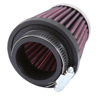 Load image into Gallery viewer, K&amp;N Universal Chrome Filter-Round Tapered-1.688in Flange ID x 2in Top OD x 3in Base OD x 2.75in H Air Filters - Universal Fit K&amp;N Engineering   
