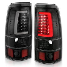 Load image into Gallery viewer, ANZO 2003-2006 Chevy Silverado 1500 LED Taillights Plank Style Black w/Clear Lens Tail Lights ANZO
