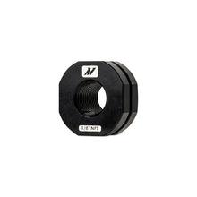 Load image into Gallery viewer, Mishimoto 1/8in NPT CNC-Machined Nozzle Mount Adapter - Black Fittings Mishimoto
