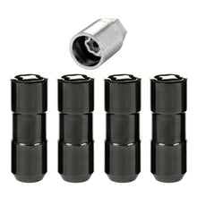 Load image into Gallery viewer, McGard Wheel Lock Nut Set - 4pk. (Cone Seat Duplex) 9/16-18 / 7/8 Hex / 2.5in. Length - Black Lug Nuts McGard
