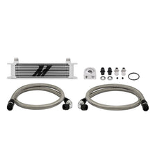 Load image into Gallery viewer, Mishimoto Universal 10 Row Oil Cooler Kit (Metal Braided Lines) Oil Coolers Mishimoto
