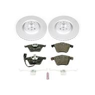 Power Stop 09-11 Volkswagen CC Front Euro-Stop Brake Kit Brake Kits - OE PowerStop   