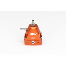 Load image into Gallery viewer, DeatschWerks DWR1000iL In-Line Adjustable Fuel Pressure Regulator - Orange Fuel Pressure Regulators DeatschWerks
