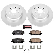 Power Stop 12-15 Honda Pilot Rear Z17 Evolution Geomet Coated Brake Kit Brake Kits - Performance Blank PowerStop
