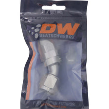 Load image into Gallery viewer, DeatschWerks 8AN Female Swivel 45-Degree Hose End PTFE (Incl. 1 Olive Insert) Fittings DeatschWerks
