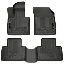 Load image into Gallery viewer, Husky Liners 2016 Volvo XC90 Classic Style Front and Rear Black Floor Liners Floor Mats - Rubber Husky Liners
