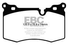 Load image into Gallery viewer, EBC 09-14 Mini Hardtop 1.6 Turbo J.C Works Greenstuff Front Brake Pads Brake Pads - Performance EBC   
