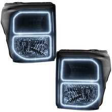 Load image into Gallery viewer, Oracle Ford F250/350 11-16 Halo Kit (Square Ring Design) - ColorSHIFT w/ BC1 Controller SEE WARRANTY Headlights ORACLE Lighting
