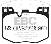 Load image into Gallery viewer, EBC 2021+ BMW G20 3-Series Bluestuff Front Brake Pads Brake Pads - Racing EBC   
