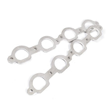 Load image into Gallery viewer, Stainless Works Chevrolet LS7 D-Port Shaped Header 304SS Exhaust Flanges 1-7/8in Primaries Flanges Stainless Works
