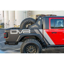 Load image into Gallery viewer, DV8 Offroad 2019+ Jeep Gladiator Universal Stand Up In-Bed Tire Carrier Chase Racks DV8 Offroad
