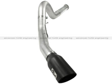 Load image into Gallery viewer, aFe Atlas 5in DPF-Back Aluminized Steel Exh Sys Ford Diesel Trucks 11-14 v8-6.7L td wrinkled blk tip DPF Back aFe
