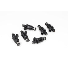 Load image into Gallery viewer, DeatschWerks Universal 800cc Low Impedance 11mm Upper Injector - Set of 6 Fuel Injector Sets - 6Cyl DeatschWerks
