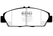Load image into Gallery viewer, EBC 92-96 Honda Prelude 2.2 Greenstuff Front Brake Pads Brake Pads - Performance EBC   
