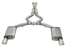 Load image into Gallery viewer, aFe MACHForce XP 3in Sport Tone Cat-Back Exhausts w/ Polished Tips 15-17 Ford Mustang V6/V8 Catback aFe

