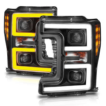 Load image into Gallery viewer, ANZO LED Headlights 17-18 Ford F-250 Super Duty Plank-Style L.E.D. Headlight Black (Pair) Headlights ANZO
