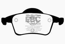 Load image into Gallery viewer, EBC 01-05 Volvo S60 2.3 Turbo T5 Ultimax2 Rear Brake Pads Brake Pads - OE EBC   
