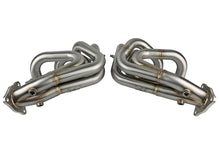 Load image into Gallery viewer, aFe Twisted 304SS Header 2020 Chevy Corvette (C8) 6.2L V8 - Brushed Headers &amp; Manifolds aFe

