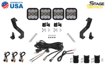 Load image into Gallery viewer, Diode Dynamics SS5 Grille CrossLink Lightbar Kit for 2019-Present Ram - Sport Yellow Combo Light Bars &amp; Cubes Diode Dynamics   
