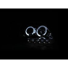 Load image into Gallery viewer, ANZO 1997.5-2003 Ford F-150 Projector Headlights w/ Halo and LED Chrome 1pc Headlights ANZO

