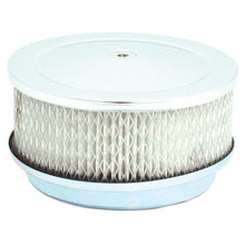 Load image into Gallery viewer, Spectre Air Cleaner 6-3/8in. x 2-1/2in. Chrome - Paper Air Filters - Universal Fit Spectre
