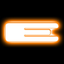 Load image into Gallery viewer, ORACLE Lighting Universal Illuminated LED Letter Badges - Matte Wht Surface Finish - E SEE WARRANTY Light Accessories and Wiring ORACLE Lighting
