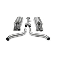 Corsa 1986-1991 Chevrolet Corvette C4 5.7L V8 L98 Polished Sport Cat-Back Exhaust Catback CORSA Performance