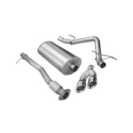 Corsa 2009-2009 Chevrolet Silverado Crew Cab/Short Bed 1500 4.8L V8 Polished Sport Cat-Back Exhaust Catback CORSA Performance