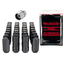 Load image into Gallery viewer, McGard 8 Lug Hex Install Kit w/Locks (Cone Seat Nut) M14X2.0 / 13/16 Hex / 2.25in. Length - Black Lug Nuts McGard

