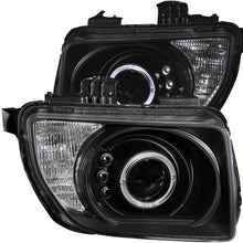 Load image into Gallery viewer, ANZO 2003-2006 Honda Element Projector Headlights w/ Halo Black Headlights ANZO

