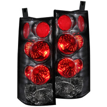 Load image into Gallery viewer, ANZO 2003-2015 Chevrolet Express Taillights Black Tail Lights ANZO
