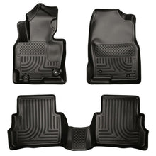 Load image into Gallery viewer, Husky Liners 2013 Mazda CX-5 WeatherBeater Combo Black Floor Liners Floor Mats - Rubber Husky Liners
