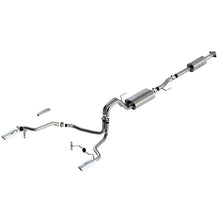 Load image into Gallery viewer, Borla F-150 2021 2.7L/3.5L 4dr CC SB EC STB Lari/King R/Plinum/LTD 3/2.25 SRE CB Touring CHR Tips Catback Borla
