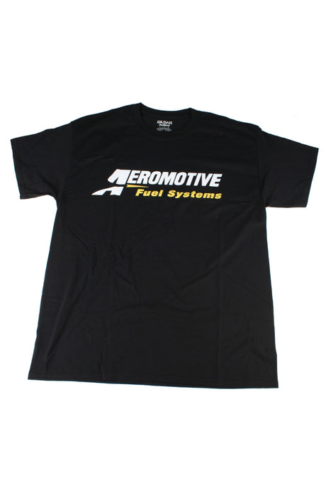 Aeromotive Logo T-Shirt (Black) - Large Apparel Aeromotive   