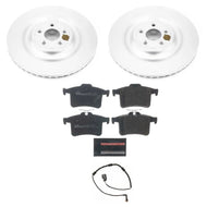 Power Stop 10-15 Jaguar XF Rear Euro-Stop Brake Kit Brake Kits - OE PowerStop   